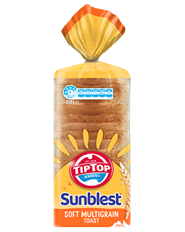 Tip Top Foodservice| Everyday Sliced Bread | Sunblest Multigrain Thick - Our Sunblest Multigrain cut slightly thicker for a more substantial sandwich.